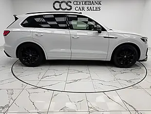 Used 2021 Volkswagen Touareg Black Edition White - Interior and Exterior details 2