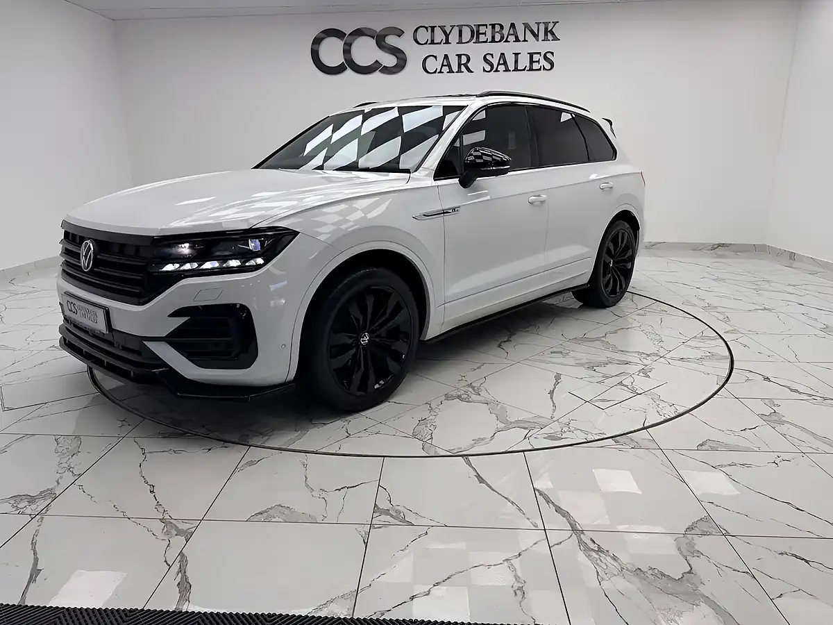 Used 2021 Volkswagen Touareg Black Edition White - Interior and Exterior details 20