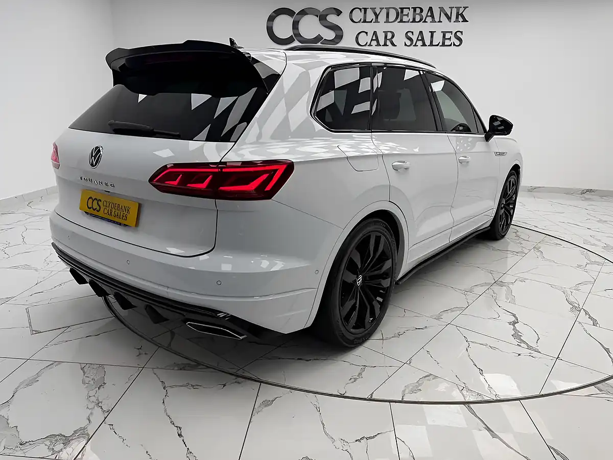 Used 2021 Volkswagen Touareg Black Edition White - Interior and Exterior details 3