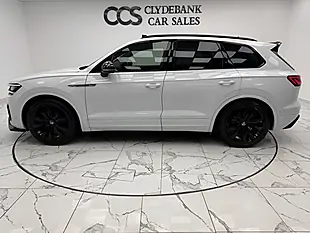 Used 2021 Volkswagen Touareg Black Edition White - Interior and Exterior details 4