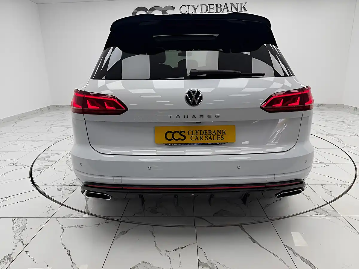 Used 2021 Volkswagen Touareg Black Edition White - Interior and Exterior details 6
