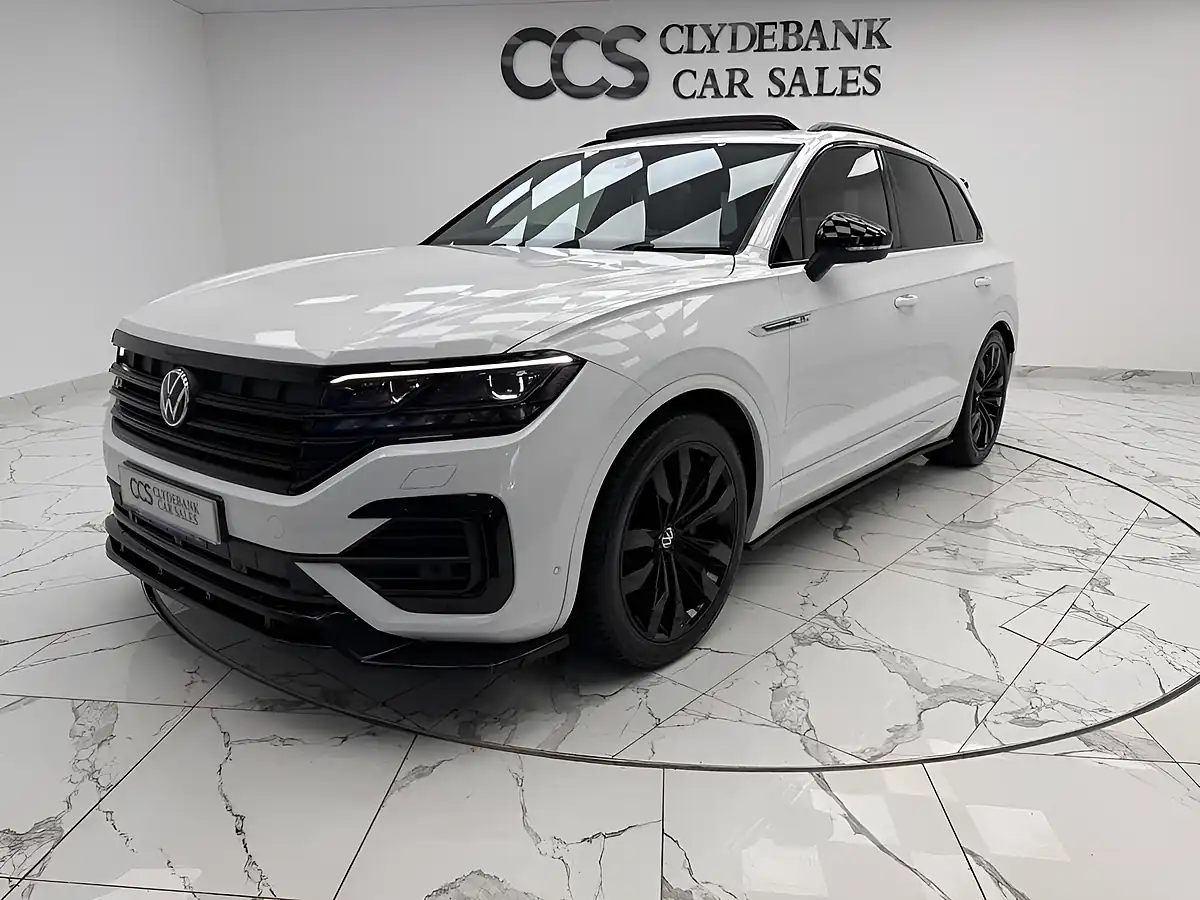 Used 2021 Volkswagen Touareg Black Edition White - Interior and Exterior details 7