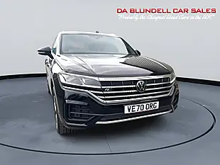 Used 2021 Volkswagen Touareg R-Line Black - Interior and Exterior details 11