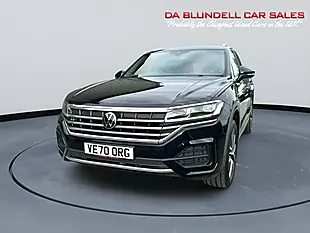 Used 2021 Volkswagen Touareg R-Line Black - Interior and Exterior details 14