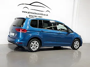 Used 2021 Volkswagen Touran Se Family Atlantic Blue - Interior and Exterior details 10