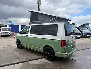 Used 2021 Volkswagen Transporter Camper Tailgate White - Interior and Exterior details 3