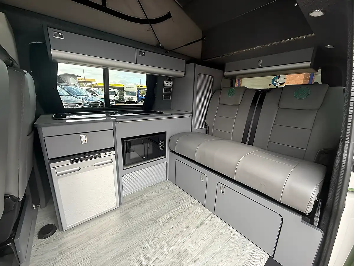 Used 2021 Volkswagen Transporter Camper Tailgate White - Interior and Exterior details 8