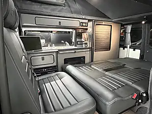 Used 2021 Volkswagen Transporter Campervan Black - Interior and Exterior details 11