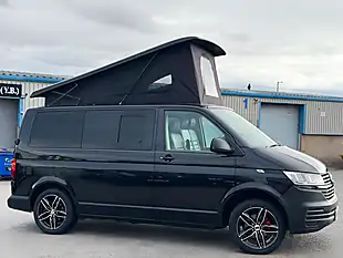 Used 2021 Volkswagen Transporter Campervan Black - Interior and Exterior details 16