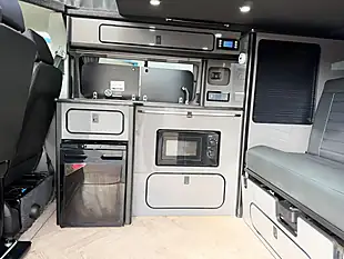 Used 2021 Volkswagen Transporter Campervan Black - Interior and Exterior details 19