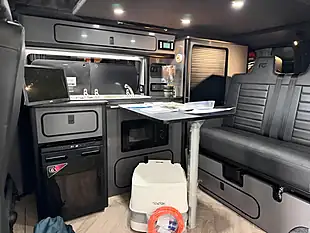 Used 2021 Volkswagen Transporter Campervan Black - Interior and Exterior details 3