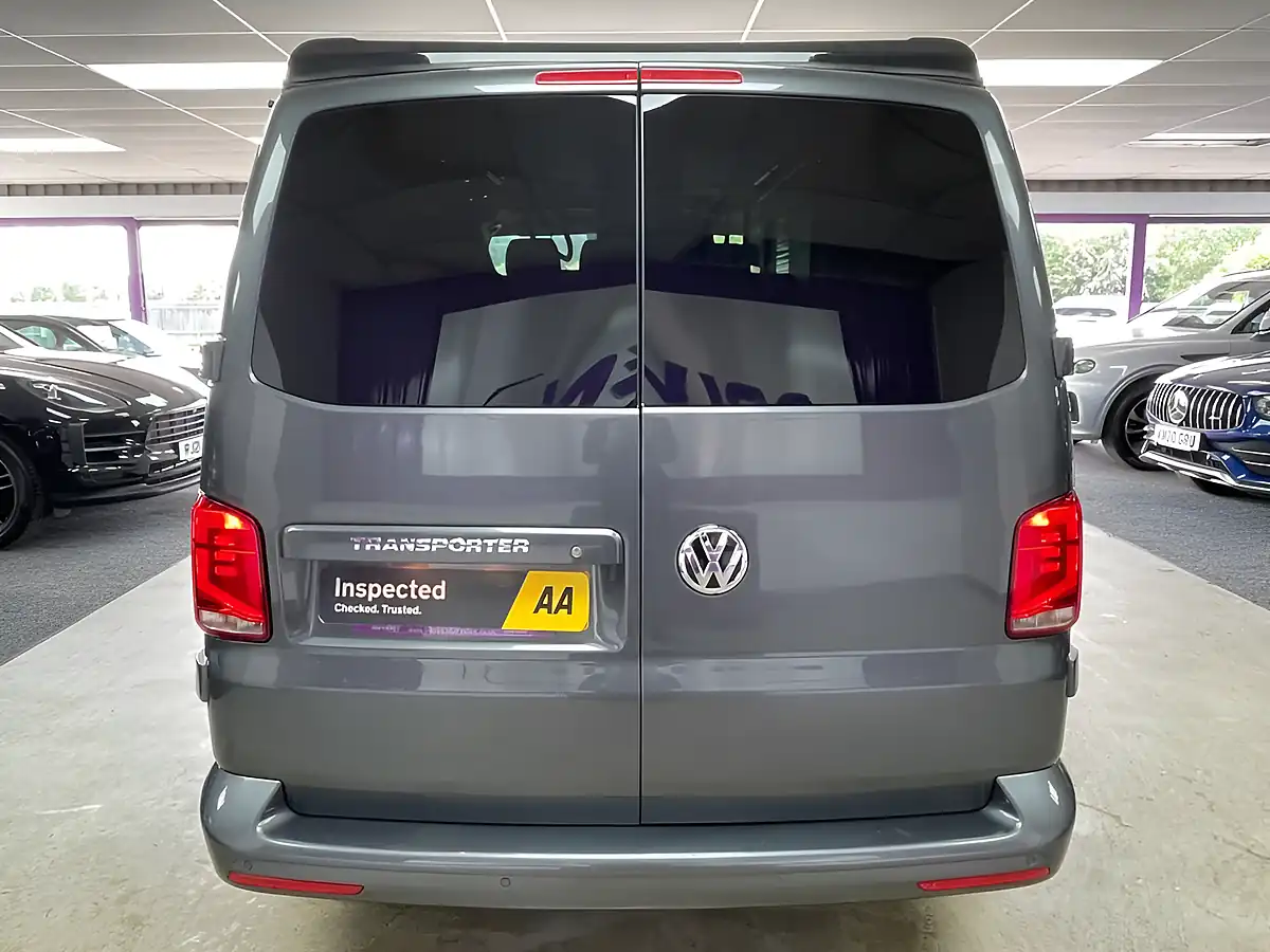 Used 2021 Volkswagen Transporter Campervan Highline Indium Grey - Front View