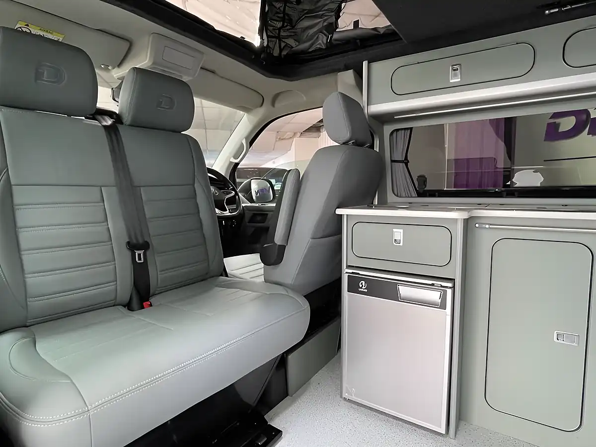Used 2021 Volkswagen Transporter Campervan Highline Indium Grey - Interior and Exterior details 17