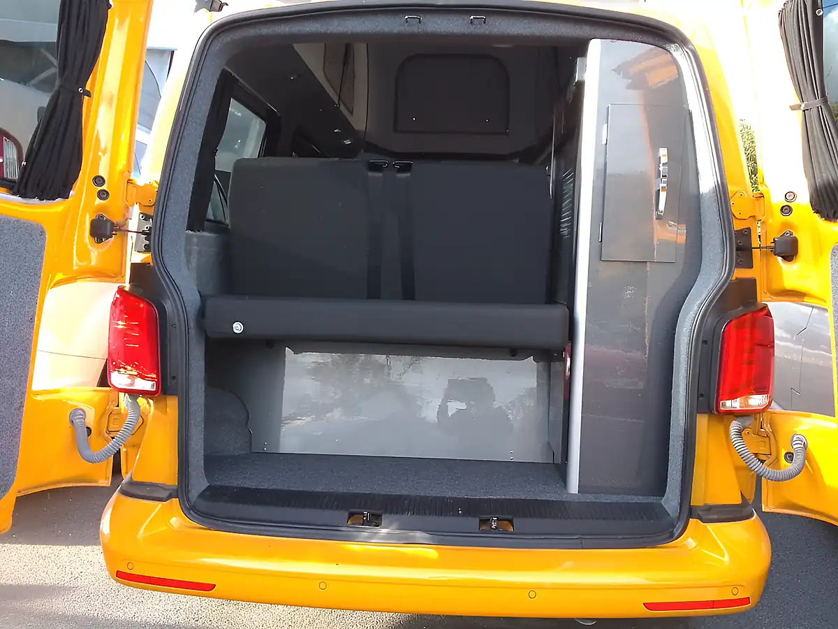 Used 2021 Volkswagen Transporter Campervan Yellow - Interior and Exterior details 5