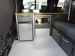 Used 2021 Volkswagen Transporter Campervan Yellow - Interior and Exterior details 6