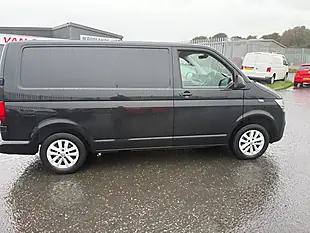 Used 2021 Volkswagen Transporter H-Line Black - Interior and Exterior details 2