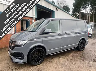Used 2021 Volkswagen Transporter Highline Grey - Interior and Exterior details 2