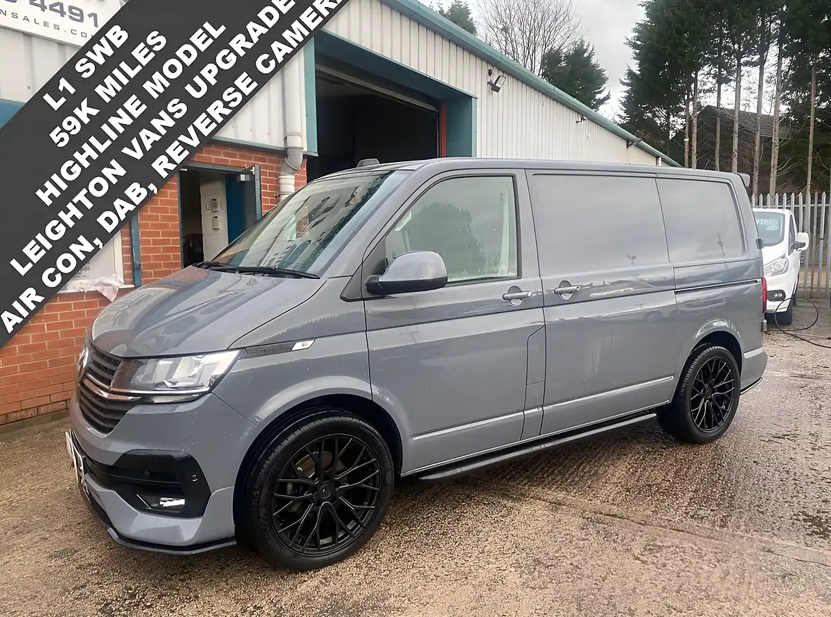 Used 2021 Volkswagen Transporter Highline Grey - Interior and Exterior details 2