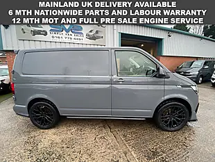 Used 2021 Volkswagen Transporter Highline Grey - Interior and Exterior details 5