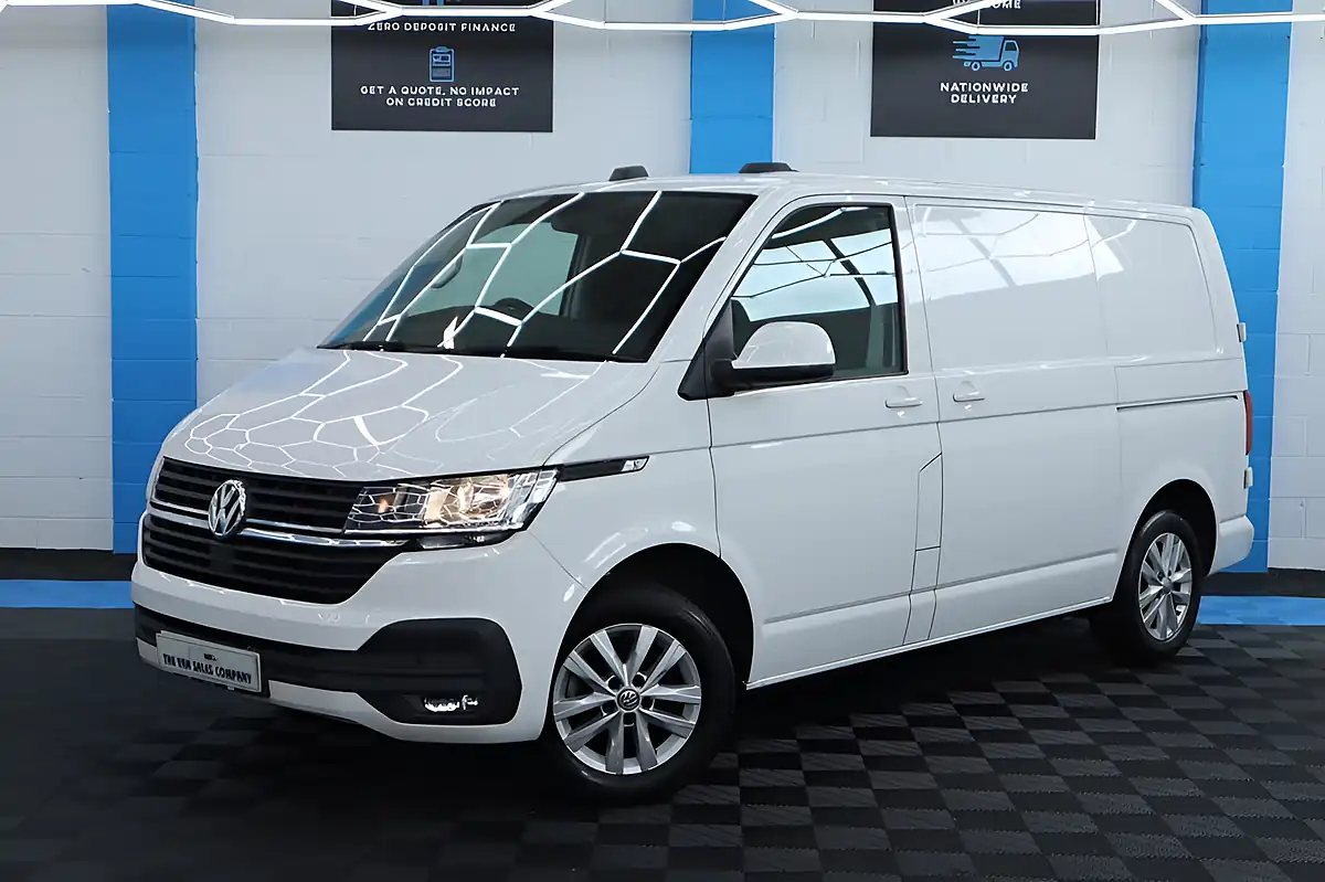 Used 2021 Volkswagen Transporter Highline White - Interior and Exterior details 6