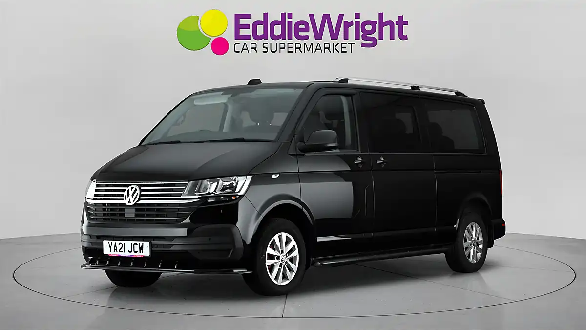 Used 2021 Volkswagen Transporter Se Minibus Double Cab Lwb Dsg (nq) Black - Interior and Exterior details 3