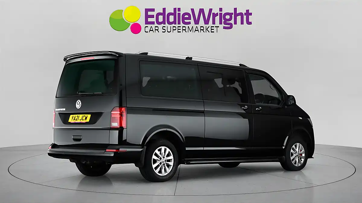 Used 2021 Volkswagen Transporter Se Minibus Double Cab Lwb Dsg (nq) Black - Interior and Exterior details 7