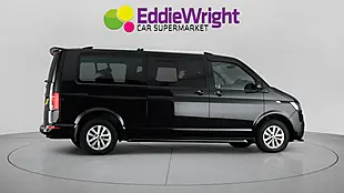 Used 2021 Volkswagen Transporter Se Minibus Double Cab Lwb Dsg (nq) Black - Interior and Exterior details 8