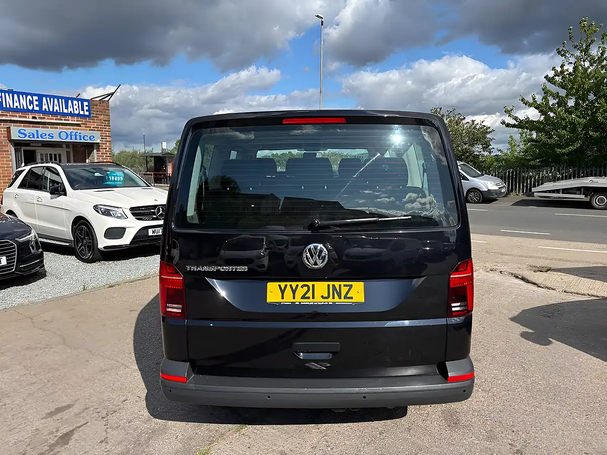 Used 2021 Volkswagen Transporter Shuttle S Black - Interior and Exterior details 8