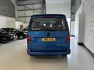 Used 2021 Volkswagen Transporter Shuttle Se Blue - Interior and Exterior details 6