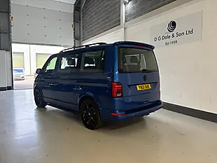 Used 2021 Volkswagen Transporter Shuttle Se Blue - Interior and Exterior details 7
