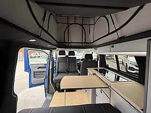 Used 2021 Volkswagen Transporter T28 Camper Blue - Interior and Exterior details 11