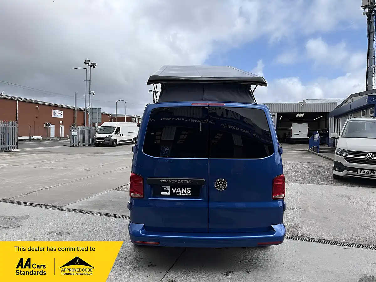 Used 2021 Volkswagen Transporter T28 Camper Blue - Interior and Exterior details 5