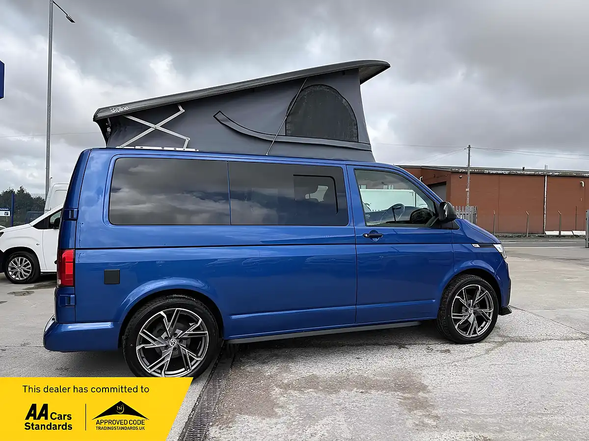 Used 2021 Volkswagen Transporter T28 Camper Blue - Interior and Exterior details 7