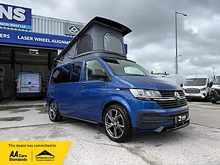 Used 2021 Volkswagen Transporter T28 Camper Blue - Interior and Exterior details 8