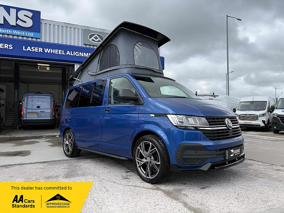 Used 2021 Volkswagen Transporter T28 Camper Blue - Interior and Exterior details 8