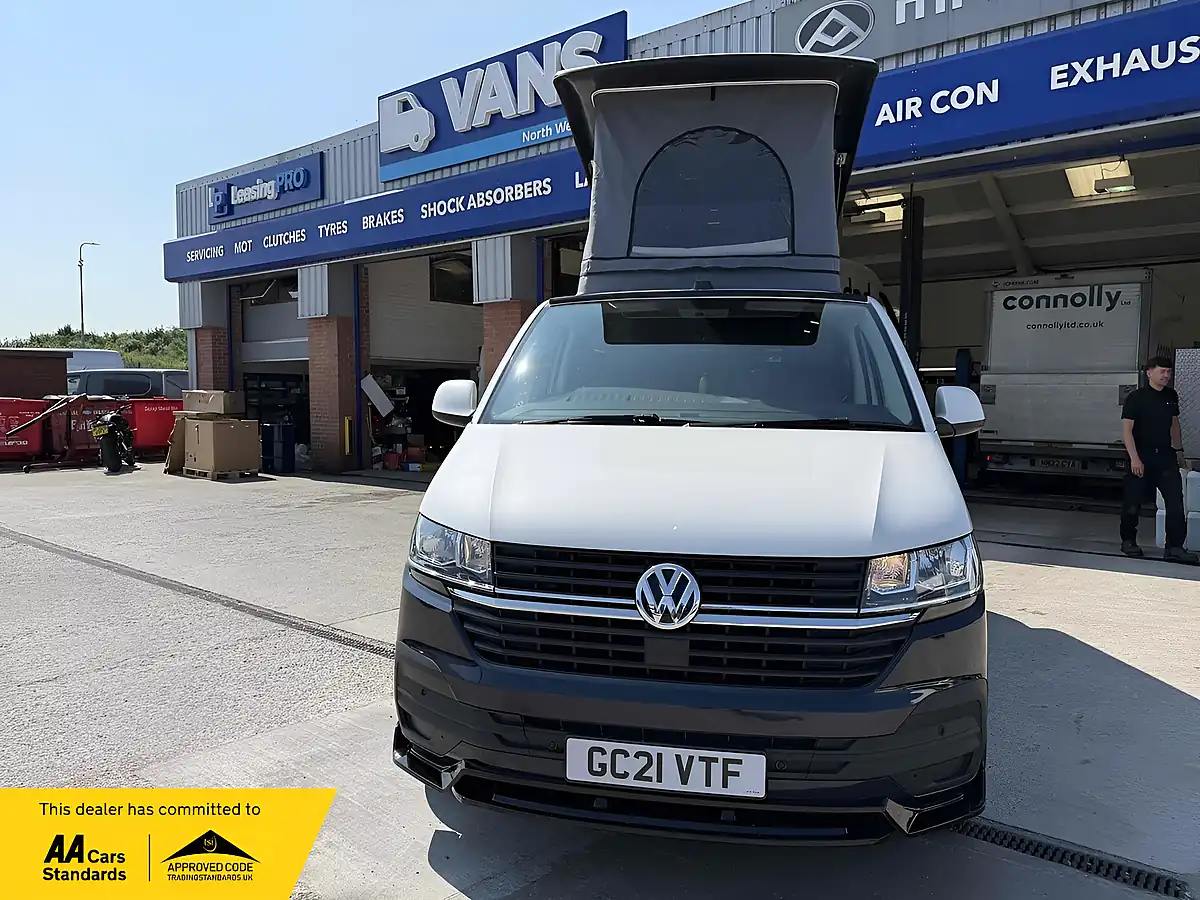 Used 2021 Volkswagen Transporter T28 Camper Blue - Interior and Exterior details 12