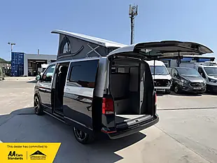 Used 2021 Volkswagen Transporter T28 Camper Blue - Interior and Exterior details 14
