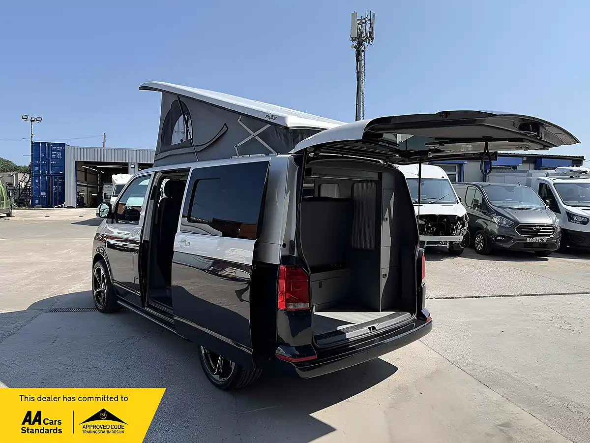 Used 2021 Volkswagen Transporter T28 Camper Blue - Interior and Exterior details 14