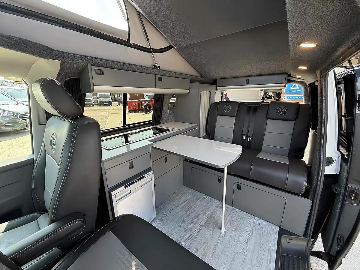 Used 2021 Volkswagen Transporter T28 Camper Blue - Interior and Exterior details 15