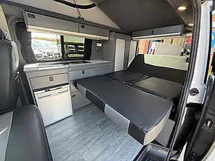 Used 2021 Volkswagen Transporter T28 Camper Blue - Interior and Exterior details 17