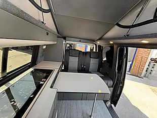 Used 2021 Volkswagen Transporter T28 Camper Blue - Interior and Exterior details 18