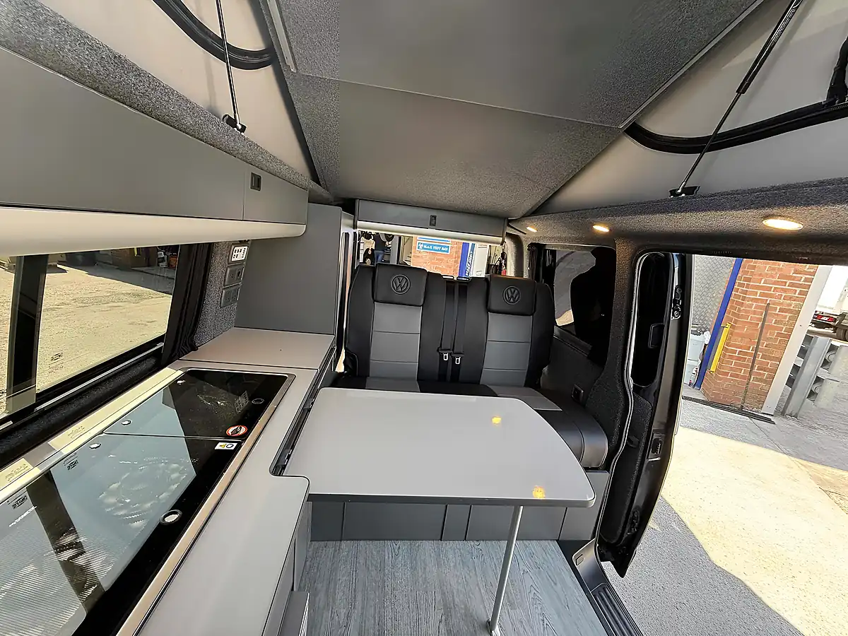 Used 2021 Volkswagen Transporter T28 Camper Blue - Interior and Exterior details 18
