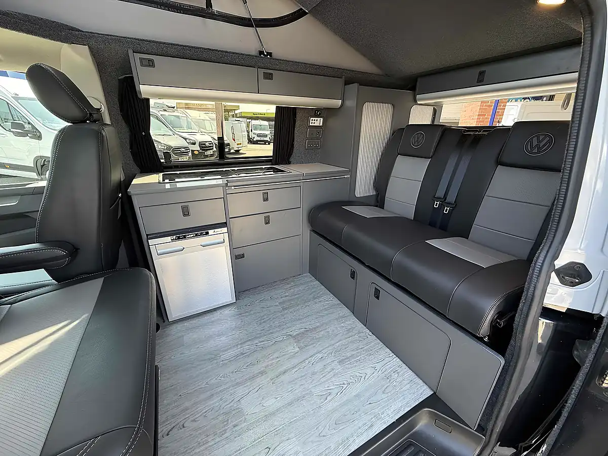Used 2021 Volkswagen Transporter T28 Camper Blue - Interior and Exterior details 19