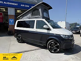 Used 2021 Volkswagen Transporter T28 Camper Blue - Interior and Exterior details 3