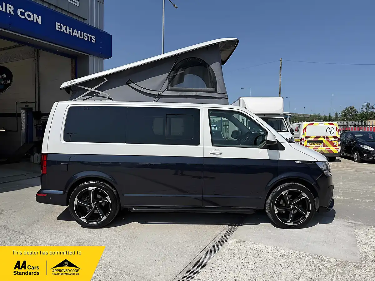 Used 2021 Volkswagen Transporter T28 Camper Blue - Interior and Exterior details 5