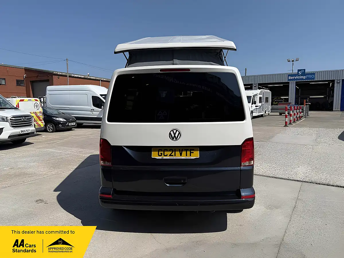 Used 2021 Volkswagen Transporter T28 Camper Blue - Interior and Exterior details 7