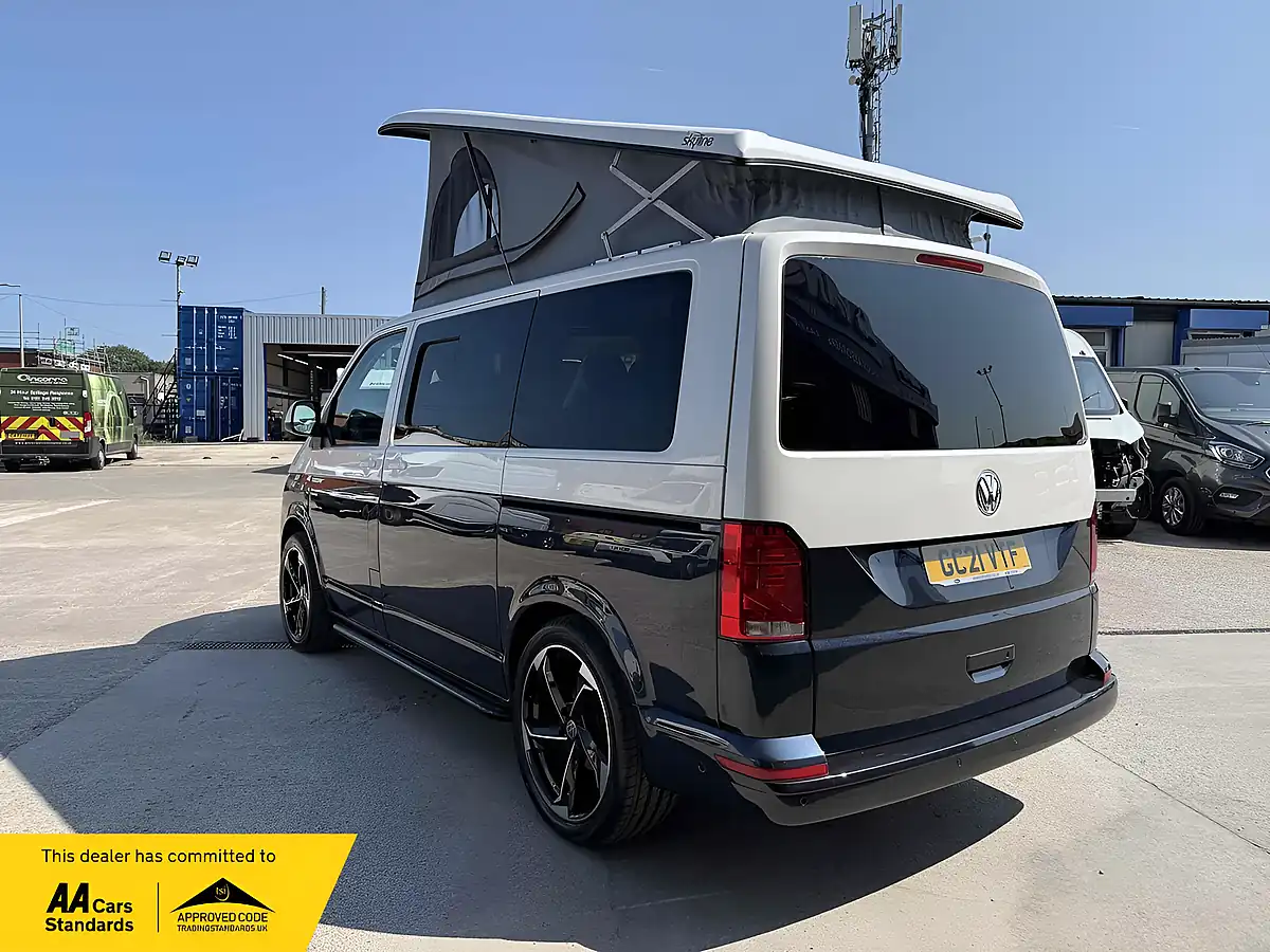 Used 2021 Volkswagen Transporter T28 Camper Blue - Interior and Exterior details 8