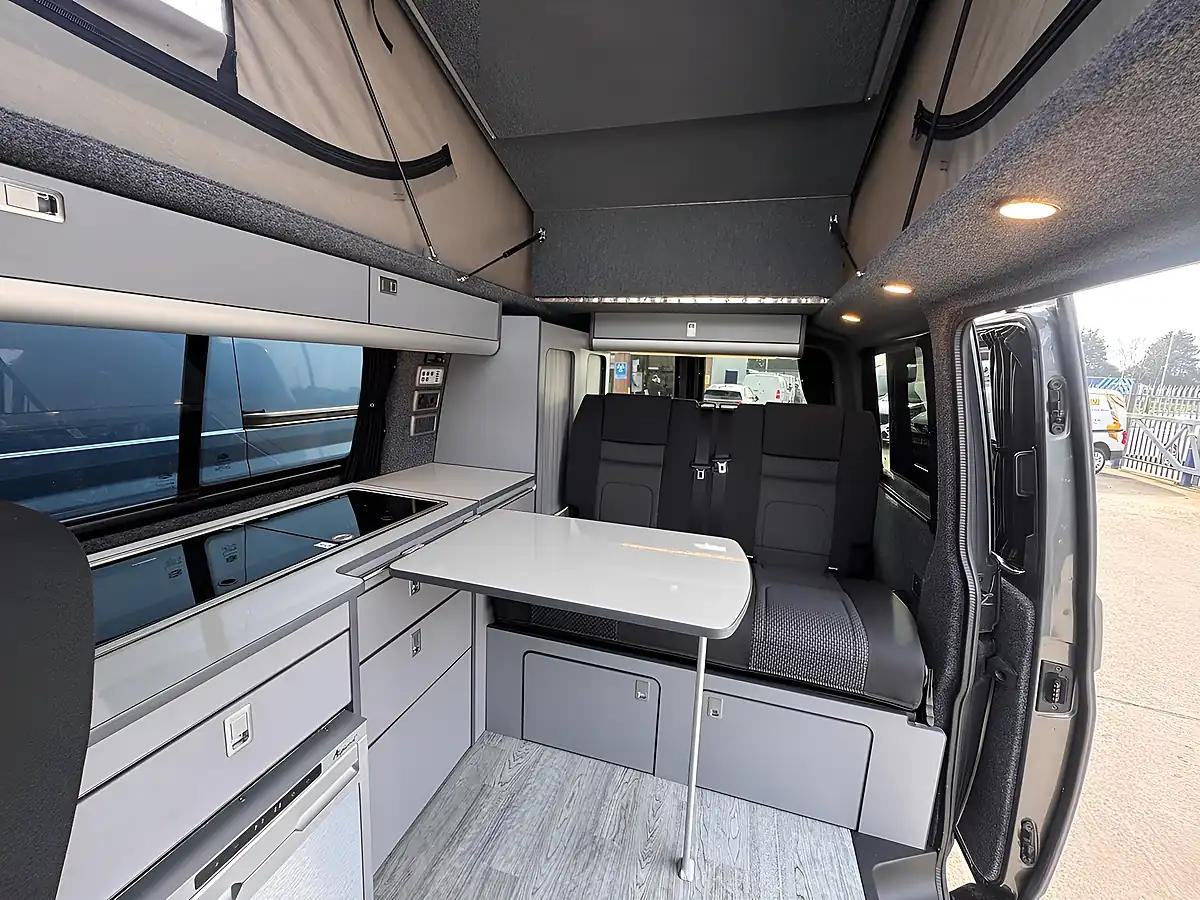 Used 2021 Volkswagen Transporter T28 Camper Grey - Interior and Exterior details 12