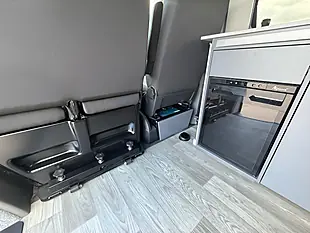 Used 2021 Volkswagen Transporter T28 Camper Lwb White / Sage Green - Interior and Exterior details 12