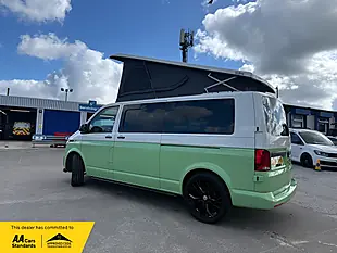 Used 2021 Volkswagen Transporter T28 Camper Lwb White / Sage Green - Interior and Exterior details 6